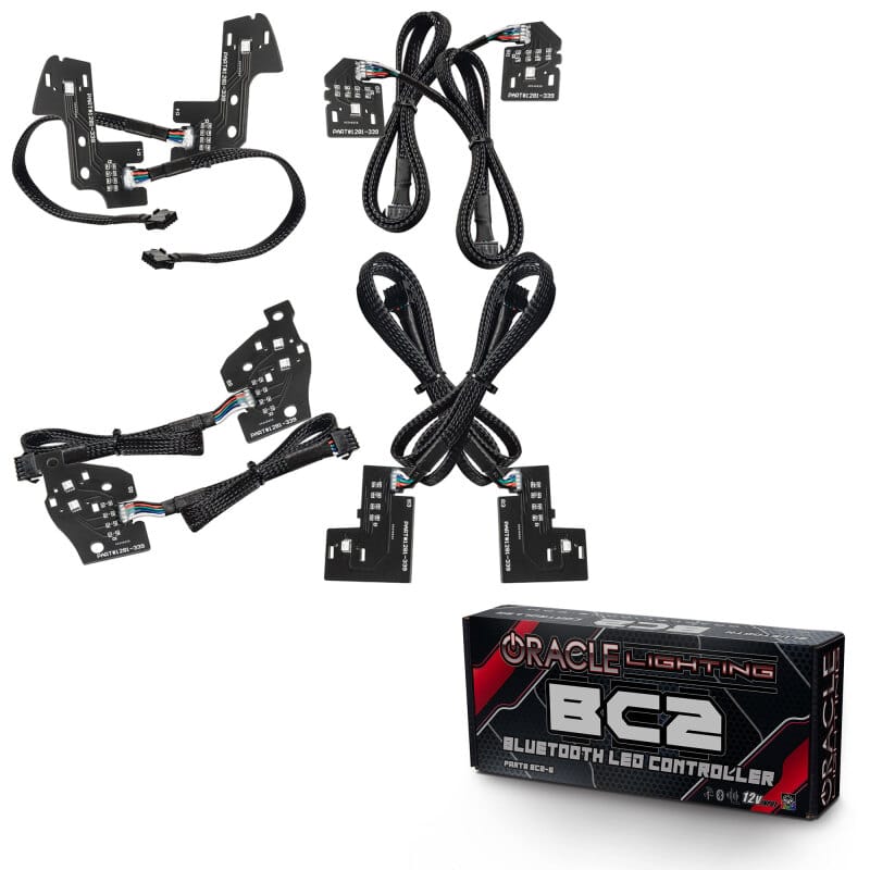 Oracle 19-21 RAM 1500 RGB+W Headlight DRL Kit Reflector LED - w/ BC1 Controller