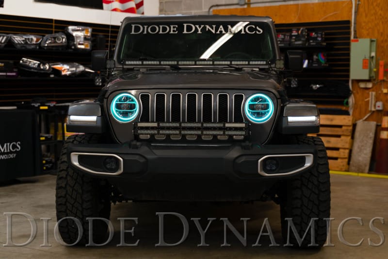 Diode Dynamics 18-21 Jeep JL Wrangler/Gladiator RGBW HD LED Halos thumbnail 5