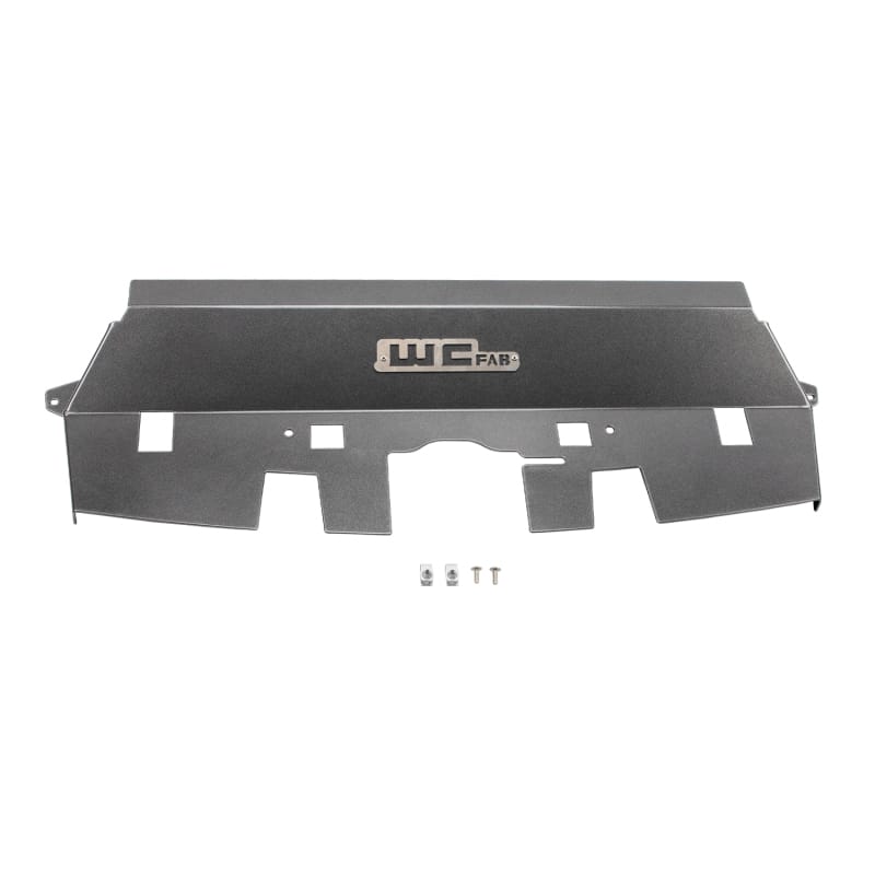 Wehrli 10-12 Cummins Fabricated Aluminum Radiator Cover - Bengal Grey thumbnail 2