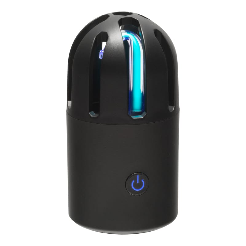 Oracle 3W UV-C Mini Sterilization Lamp- Portable UVGI Disinfection Device (Black) - Black thumbnail 4