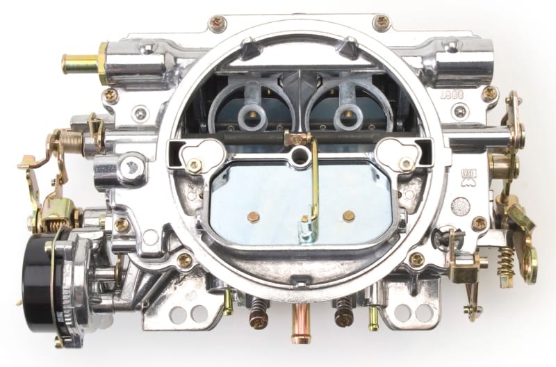 Edelbrock Carburetor Performer Series 4-Barrel 600 CFM Electric Choke Satin Finish - 1400 thumbnail 2