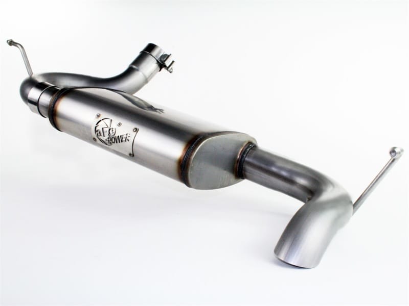 aFe MACHForce XP 07-17 Jeep Wrangler V6-3.6/3.8L 409 SS 2.5in Axle-Back Exhaust thumbnail 2