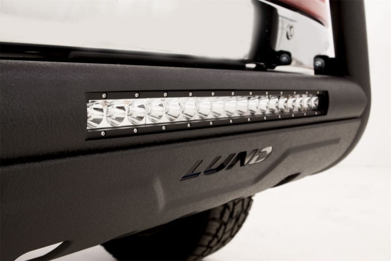 Lund 09-17 Dodge Ram 1500 (Excl. Rebel Models) Bull Bar w/Light & Wiring - Black thumbnail 3