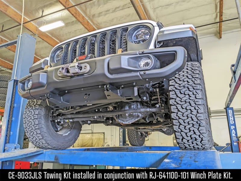 RockJock JL/JT Tow Bar Mounting Kit Steel Bumper thumbnail 3