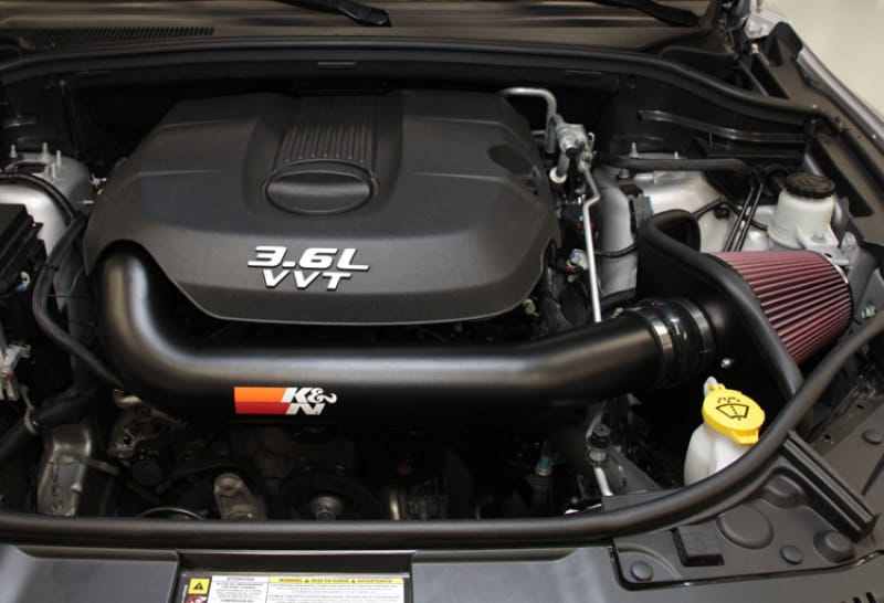 K&N High Flow Performance Intake Kit 11 Jeep Grand Cherokee 3.6L V6 / 11 Dodge Durango 3.6L V6 thumbnail 2
