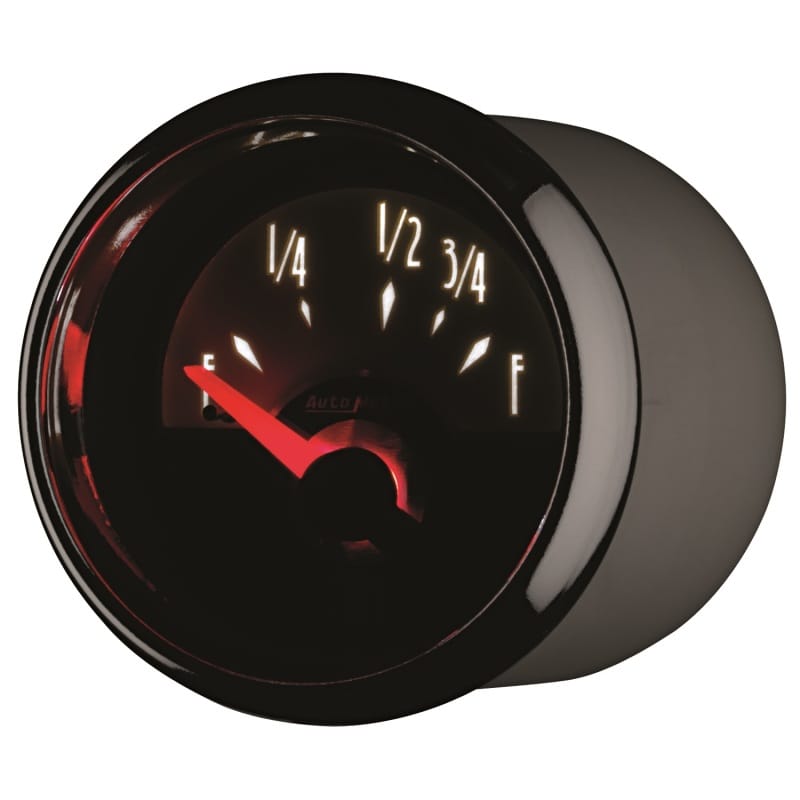 AutoMeter Gauge Fuel Level 2-1/16in. 73 Ohm(e) to 10 Ohm(f) Elec Cruiser thumbnail 2