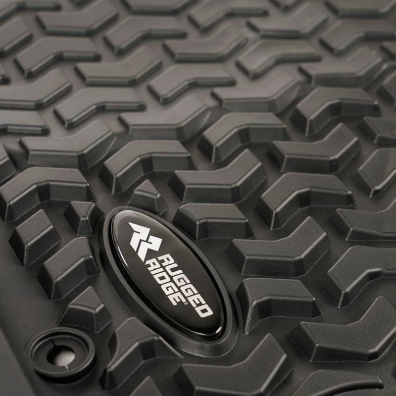 Rugged Ridge Floor Liner Set Front Pair Black 19 RAM 1500 thumbnail 4
