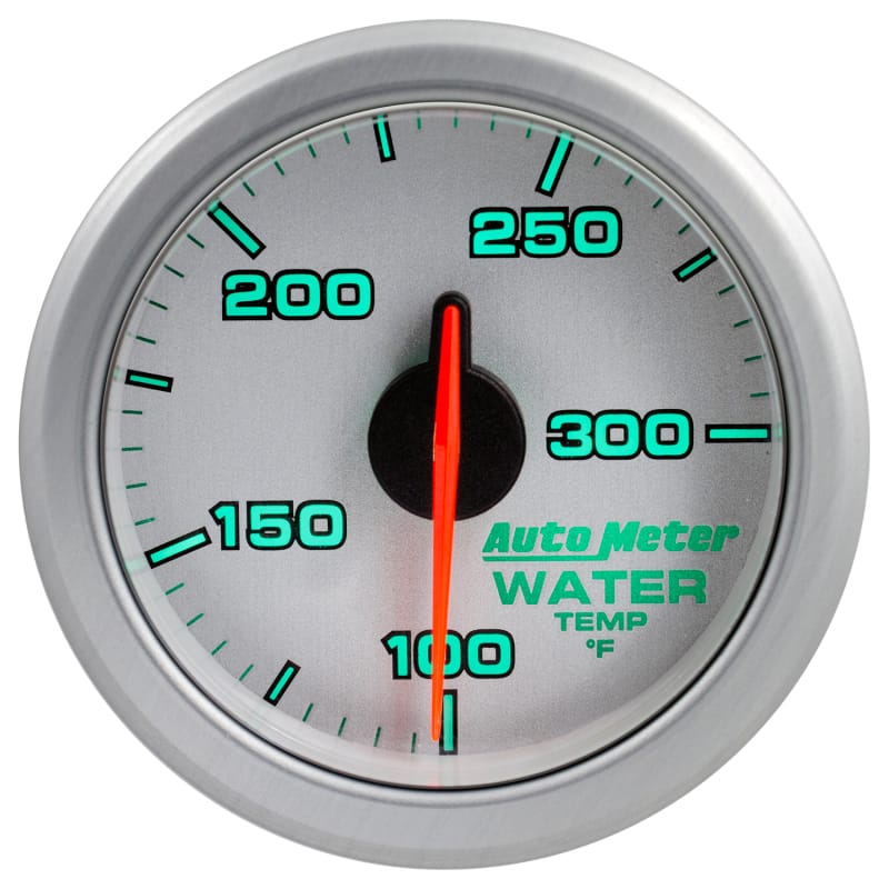 Autometer Airdrive 2-1/6in Water Temperature Gauge 100-300 Degrees F - Silver thumbnail 7