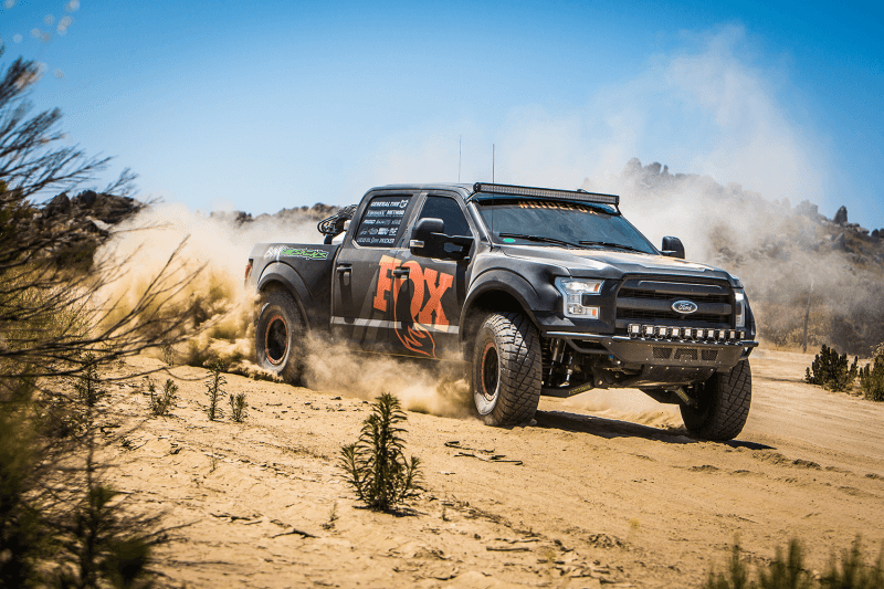 Fox 05+ Ford SD 2.0 Performance Series 8.1in. Smooth Body IFP Front Shock (Alum) / 0-1.5in. Lift thumbnail 4