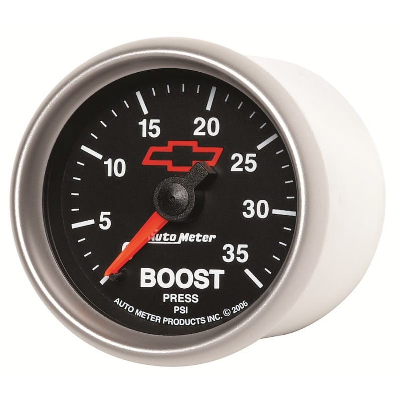 Autometer GM Mechanical 52mm 0-35 PSI Boost Gauge thumbnail 2