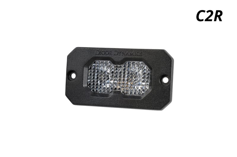 Diode Dynamics C2R White Flood Flush Mount LED Pod (Single)
