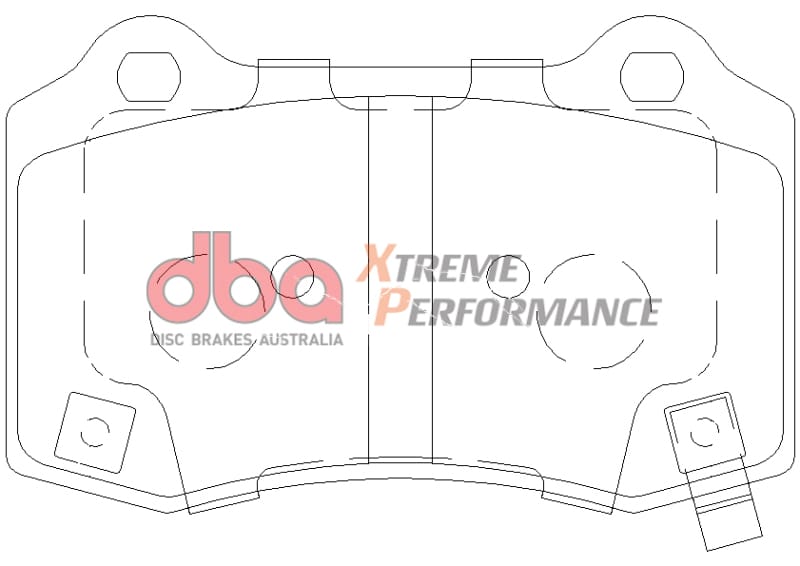 DBA 2010 Camaro SS XP650 Rear Brake Pads thumbnail 4