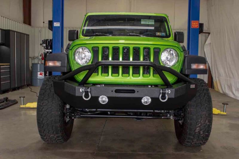 Fishbone Offroad 2018+ Jeep Wrangler JL Mid-Width Winch Front Bumper thumbnail 4