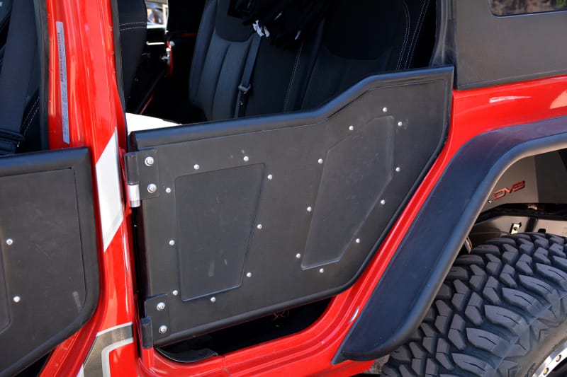 DV8 Offroad 07-18 Jeep Wrangler Jk Rock Doors - RDSTTB-01R thumbnail 2