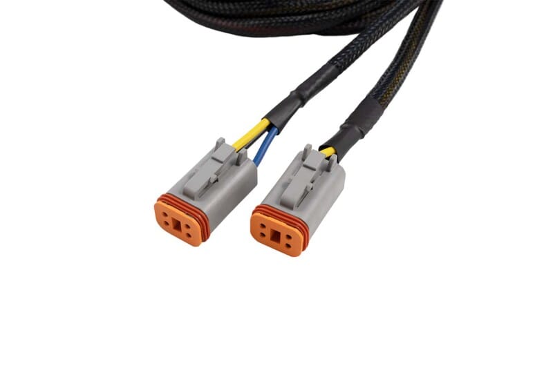 Diode Dynamics Light Duty Dual Output 3-way 4-pin Wiring Harness thumbnail 2
