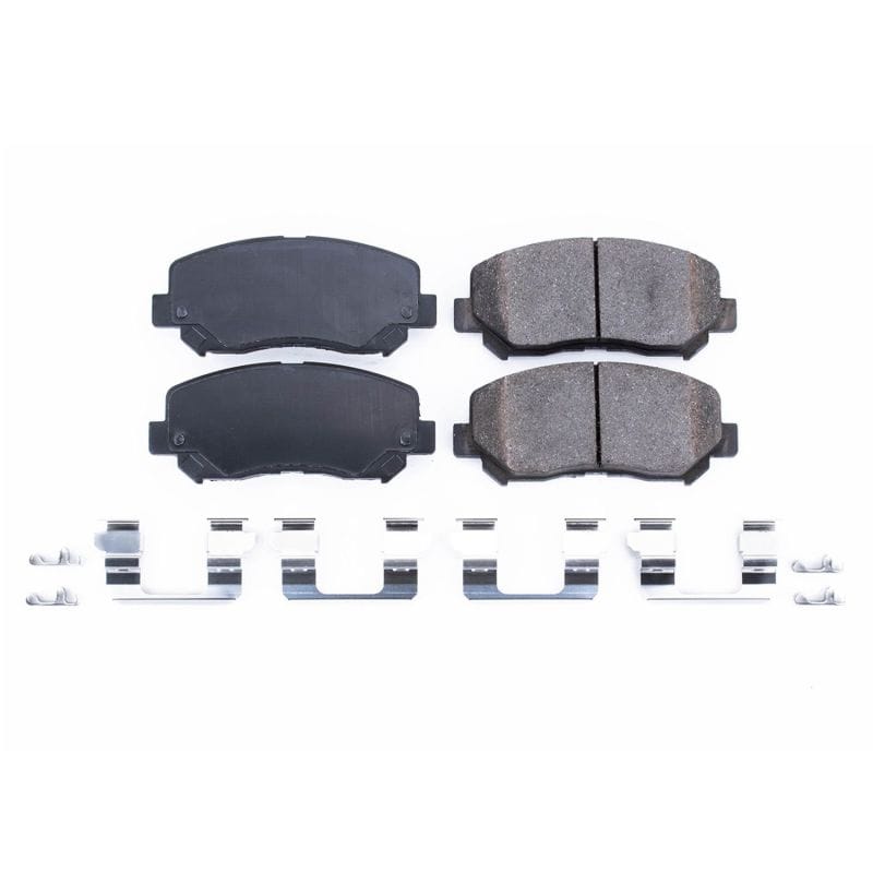 Power Stop 15-17 Chrysler 200 Front Z17 Evolution Ceramic Brake Pads w/Hardware - 17-1640
