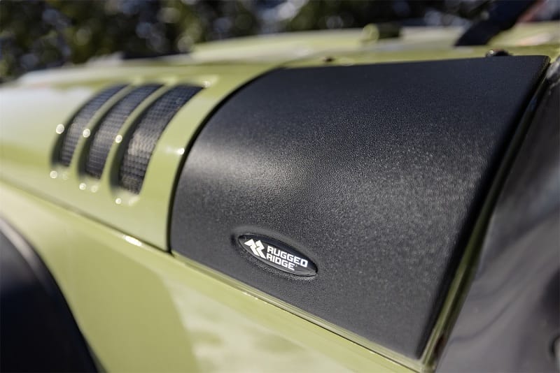 Rugged Ridge Cowl Guard Body Armor 07-18 Jeep Wrangler JK/JKU Models thumbnail 3