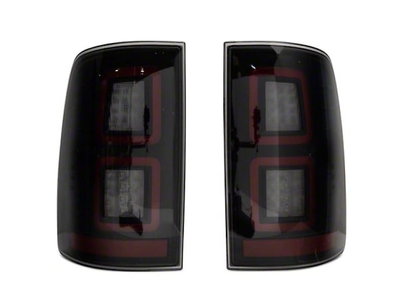 Raxiom 09-18 Dodge RAM 1500 LED Tail Lights- Black Housing (Smoked Lens) thumbnail 2