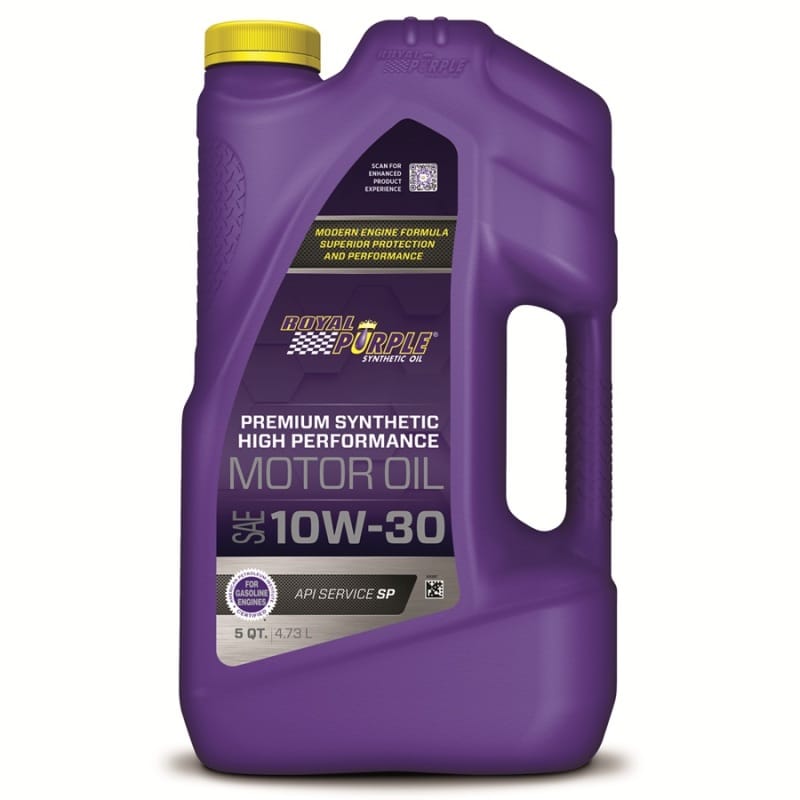 Royal Purple Premium Synthetic High Performance Multi-Grade 10W30 Motor Oil - 5 Quart thumbnail 2