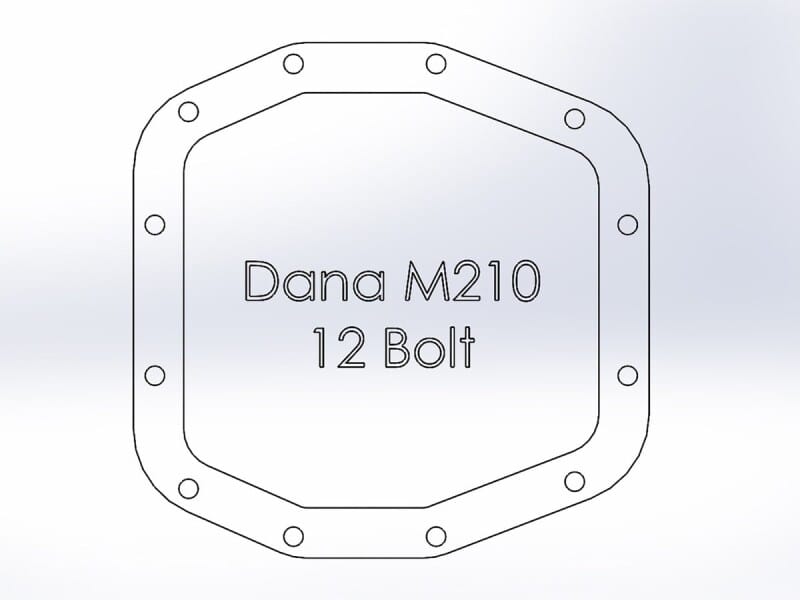 aFe POWER Differential Cover Jeep Wrangler (JL) 18-25/ Gladiator (JT) 20-25 (Dana M210) thumbnail 3