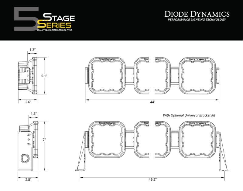 DIO LED Light Bars - DD7258 thumbnail 6