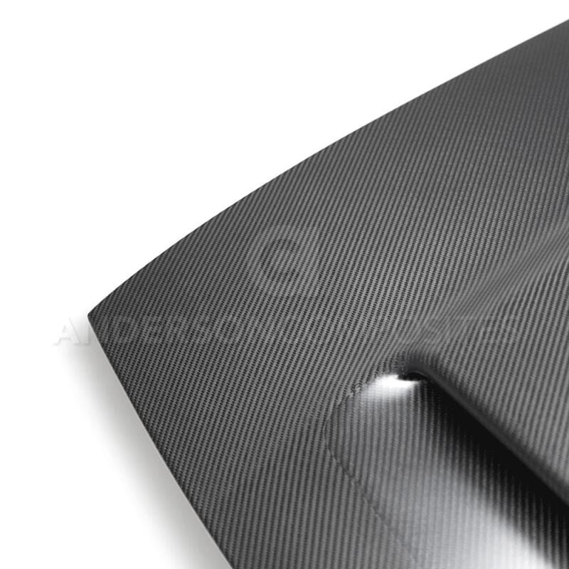 Anderson Composites 2018 Dodge Demon Type-OE Dry Carbon Fiber Hood thumbnail 5