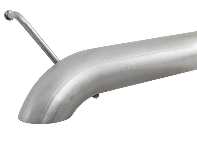 aFe Rock Duster 3in 409 SS Cat-Back Turn-Down Exhaust 2018+ Jeep Wrangler (JL) V6 3.6L thumbnail 2