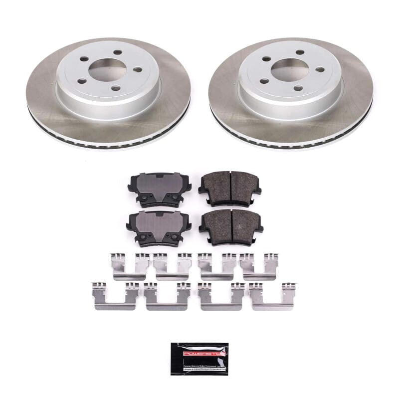 Power Stop 05-08 Dodge Magnum Rear Semi-Coated Rotor Kit - SC1720