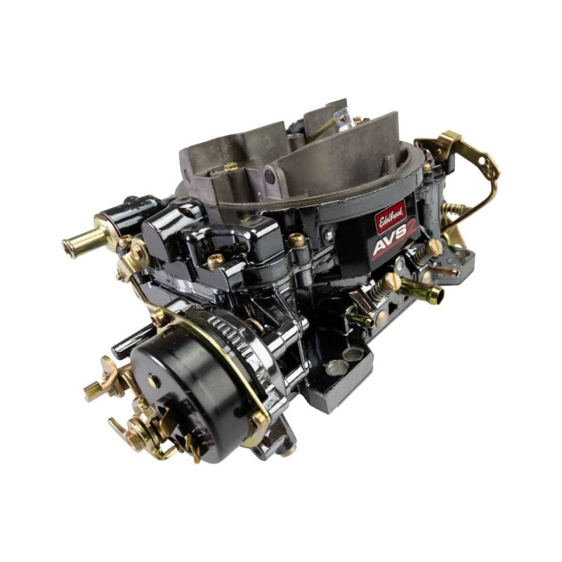 Edelbrock Carburetor AVS2 Series 650 CFM Electric Choke - Black Plasma Finish thumbnail 2