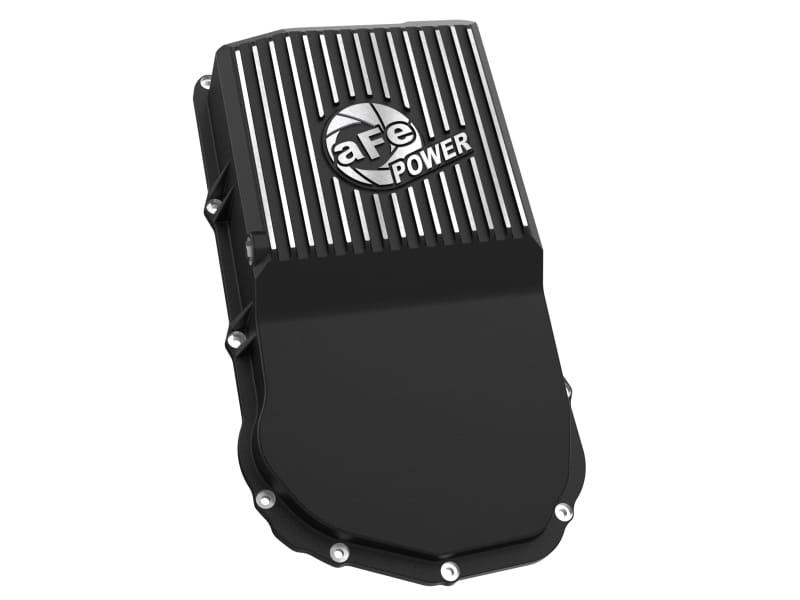 aFe POWER 21-24 RAM 1550 TRX Pro Series Transmission Pan Black w/ Machined Fins thumbnail 2