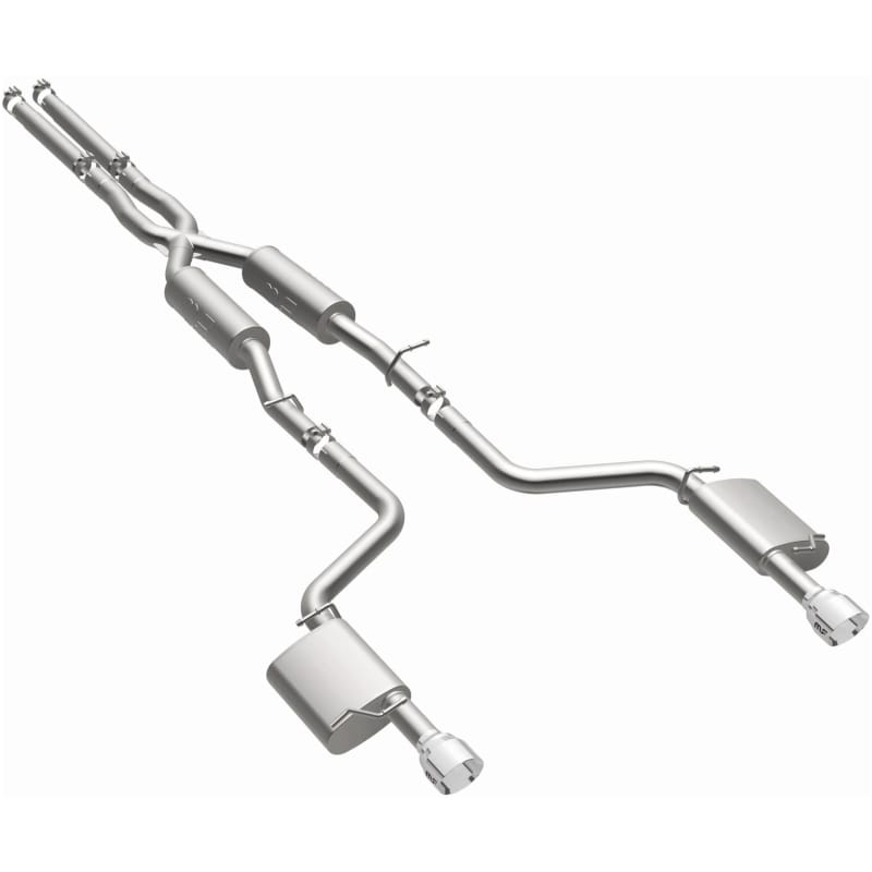 MagnaFlow 19-20 Dodge Charger GT 3.6L V6 Dual Exit Polished Tip Street Series Cat-Back Exhaust thumbnail 2