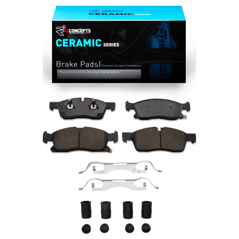 R1 2011-2022 Dodge Durango Front R1 Ceramic Pads & Hardware Kit