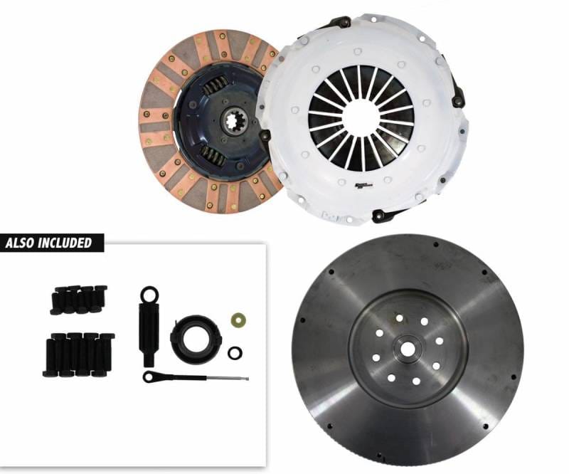 Clutch Masters 94-04 Dodge Ram 2500/3500 5.9L w/NV4500 Trans FXT400 Sprung Ceramic Clutch Kit w/FW thumbnail 2