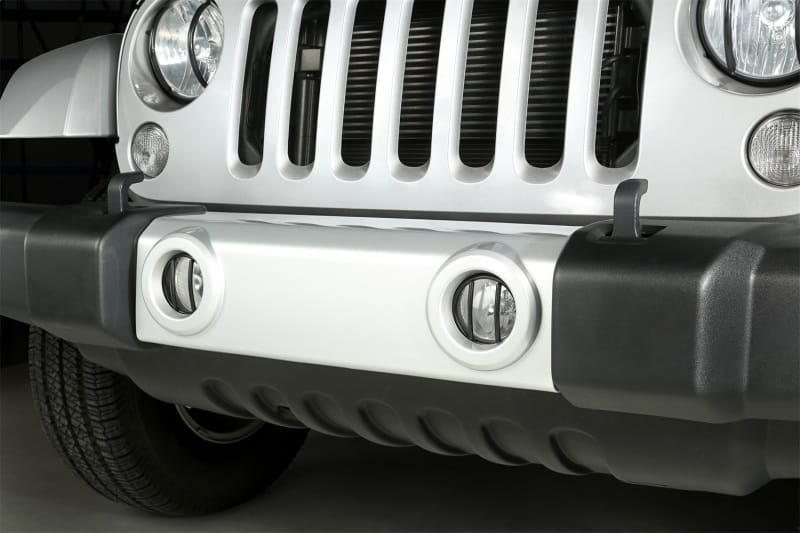 Rugged Ridge 07-18 Jeep Wrangler JK Black Fog Light Euro Guards thumbnail 2