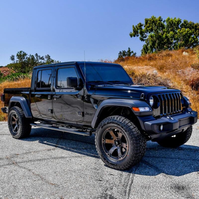 Westin 2020 Jeep Gladiator PRO TRAXX 5 WTW Oval Nerf Step Bars - Black thumbnail 3