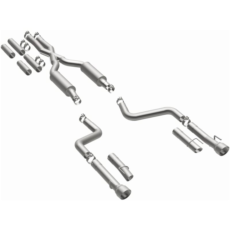 MagnaFlow 2017+ Dodge Charger 409 SS Polished 3in Quad Tips Cat-Back Exhaust thumbnail 4