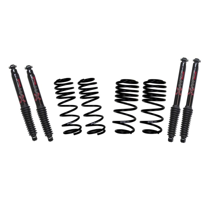 Skyjacker 21-24 Jeep Wrangler Non-Rubicon JL 4XE 2in-2.5in Susp. Lowering Kit w/ Black MAX Shocks