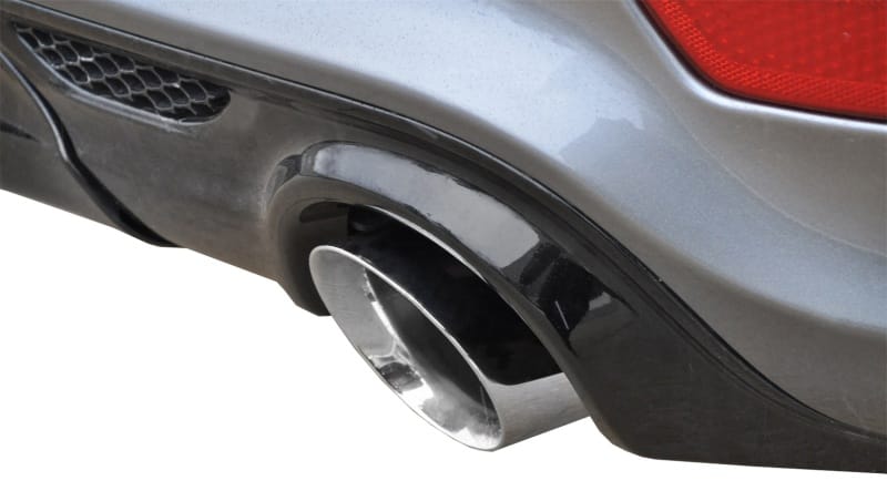 Corsa 2012-2013 Jeep Grand Cherokee 6.4L V8 Polished Sport Cat-Back Exhaust thumbnail 2