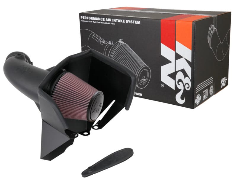 K&N 18-19 Jeep Grand Cherokee Trackhawk V8-6.2L F/I AirCharger Performance Intake