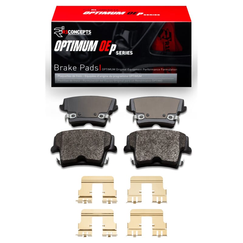 R1 06-08 Dodge Magnum Rear Optimum OE Pads & Hardware Kit