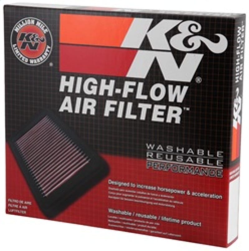 K&N 2019 Jeep Cherokee L4-2.4L V6-3.2L F/I Replacement Drop In Air Filter thumbnail 5