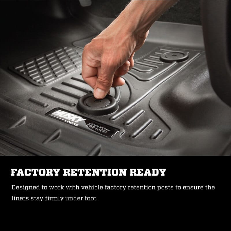 Husky Liners 10 Dodge Ram 2500/3500 Ext Cab WeatherBeater Black 2nd Seat Floor Liners thumbnail 5