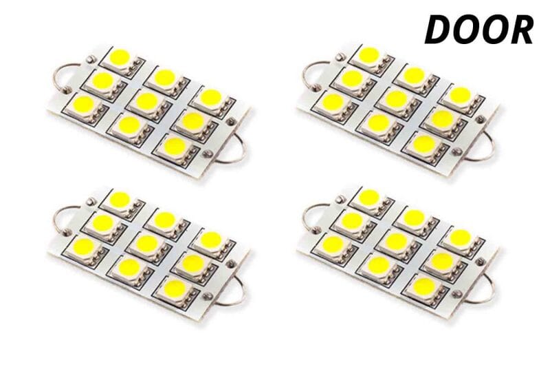 Diode Dynamics 44mm SML9 LED Bulb - Red Set of 4 thumbnail 4