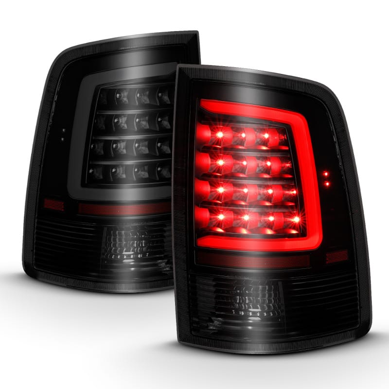 ANZO 2009-2018 Dodge Ram 1500 LED Taillight Plank Style Black w/Smoke Lens thumbnail 8