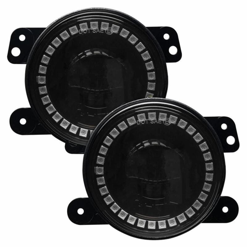 Oracle Jeep Wrangler JK/JL/JT High Performance W LED Fog Lights - w/o Controller thumbnail 4