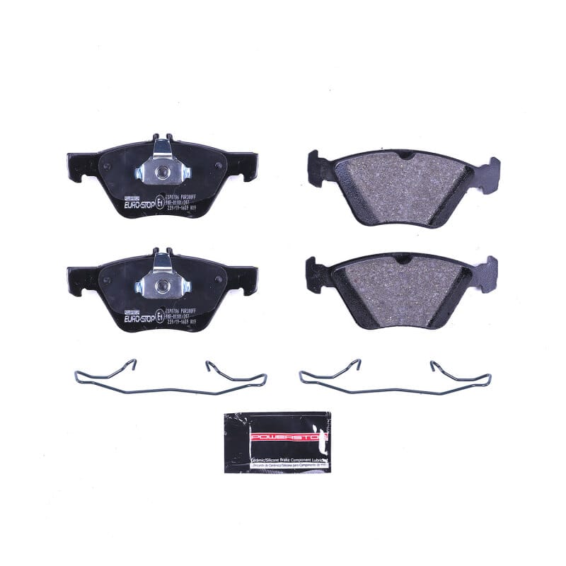 Power Stop 01-04 Mercedes-Benz SLK320 Euro-Stop ECE-R90 Front Brake Pads