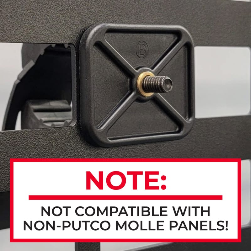 Putco Small TEC Molle Mounting Plate - 18in W x 14.4in H (Fits 184010/184020/184100/184110 Ect.) thumbnail 6