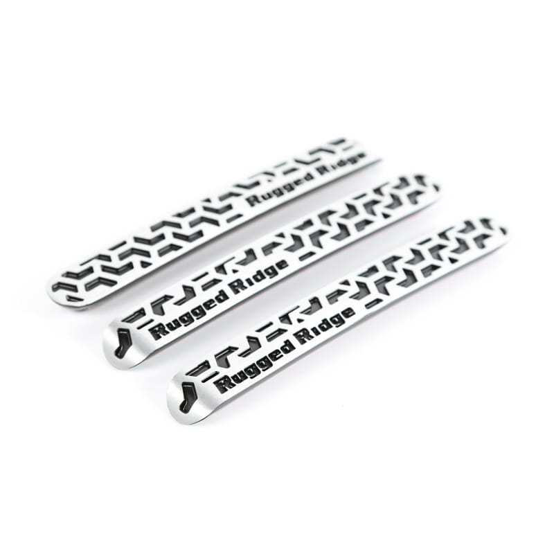 Rugged Ridge Elite Dr Hndle Insert Contrast Tread2D 07-18 Jeep Wrangler JK thumbnail 2