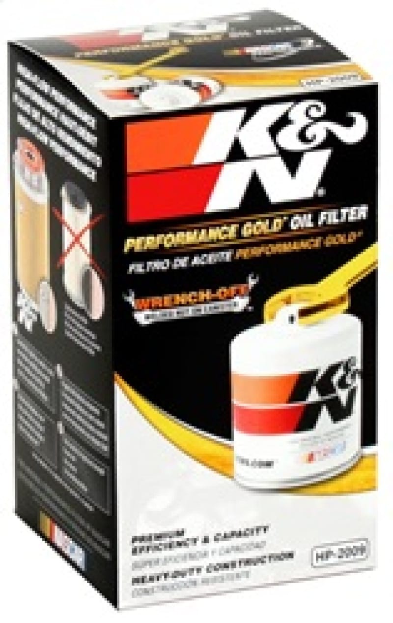 K&N 03-05 Neon SRT-4 / Lotus Elise Performance Gold Oil Filter thumbnail 2