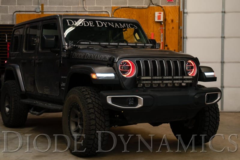 Diode Dynamics 18-21 Jeep JL Wrangler/Gladiator RGBW HD LED Halos thumbnail 4